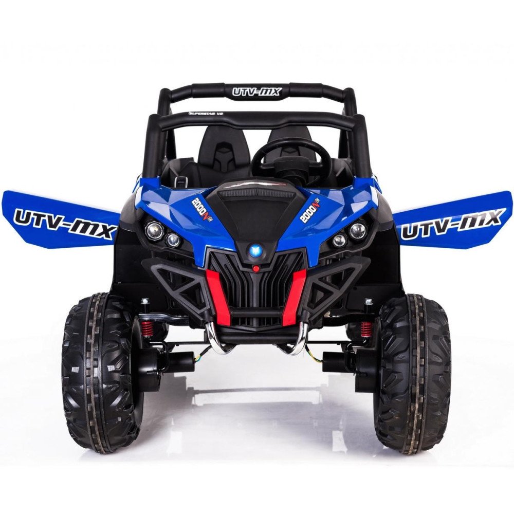Двухместный полноприводный электромобиль Blue UTV-MX Buggy 12V 2.4G - XMX603-BLUE