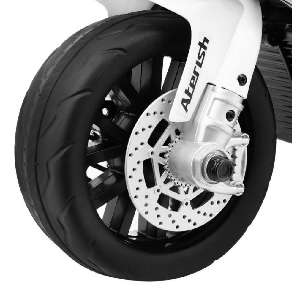 Детский электромотоцикл BMW S1000RR Black (трицикл, 6V) - JT5188