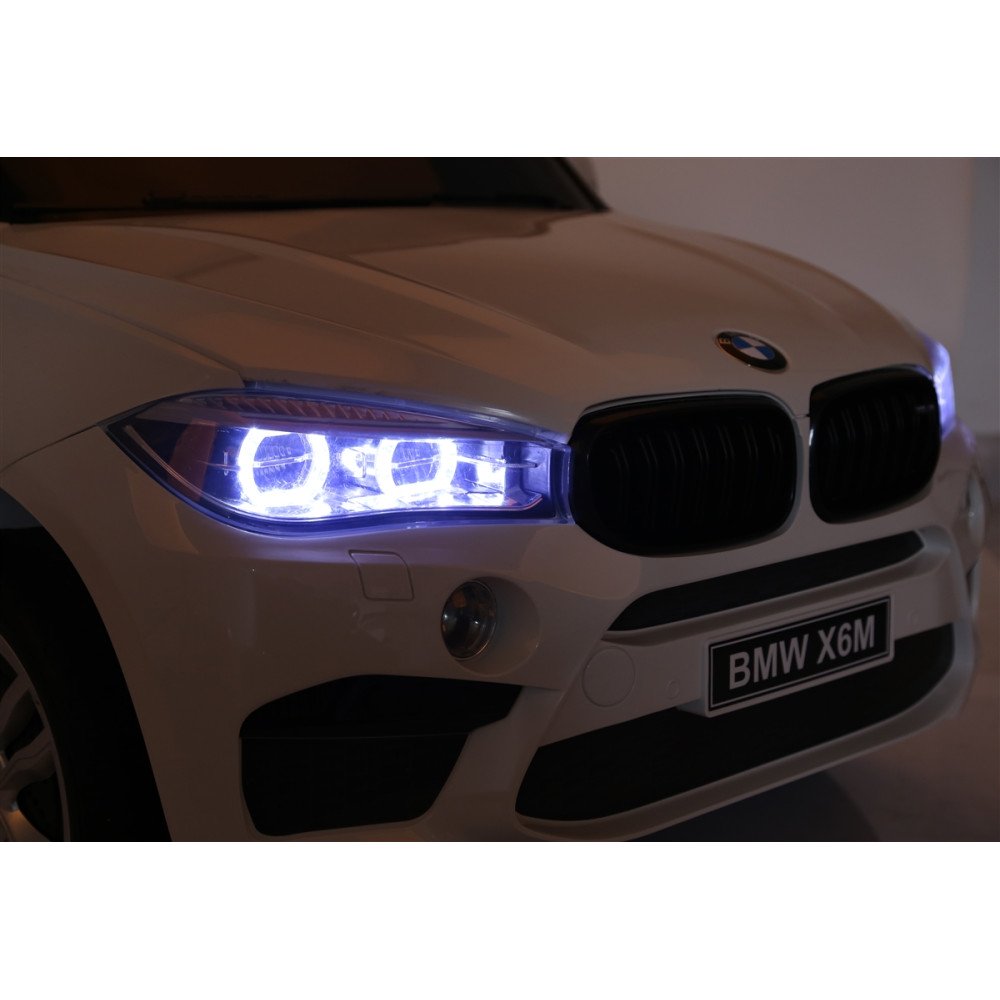 Детский электромобиль BMW X6M White 12V - JJ2168-W