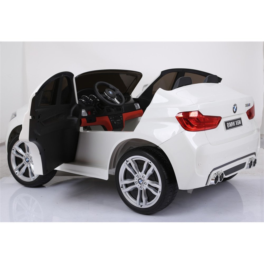 Детский электромобиль BMW X6M White 12V - JJ2168-W