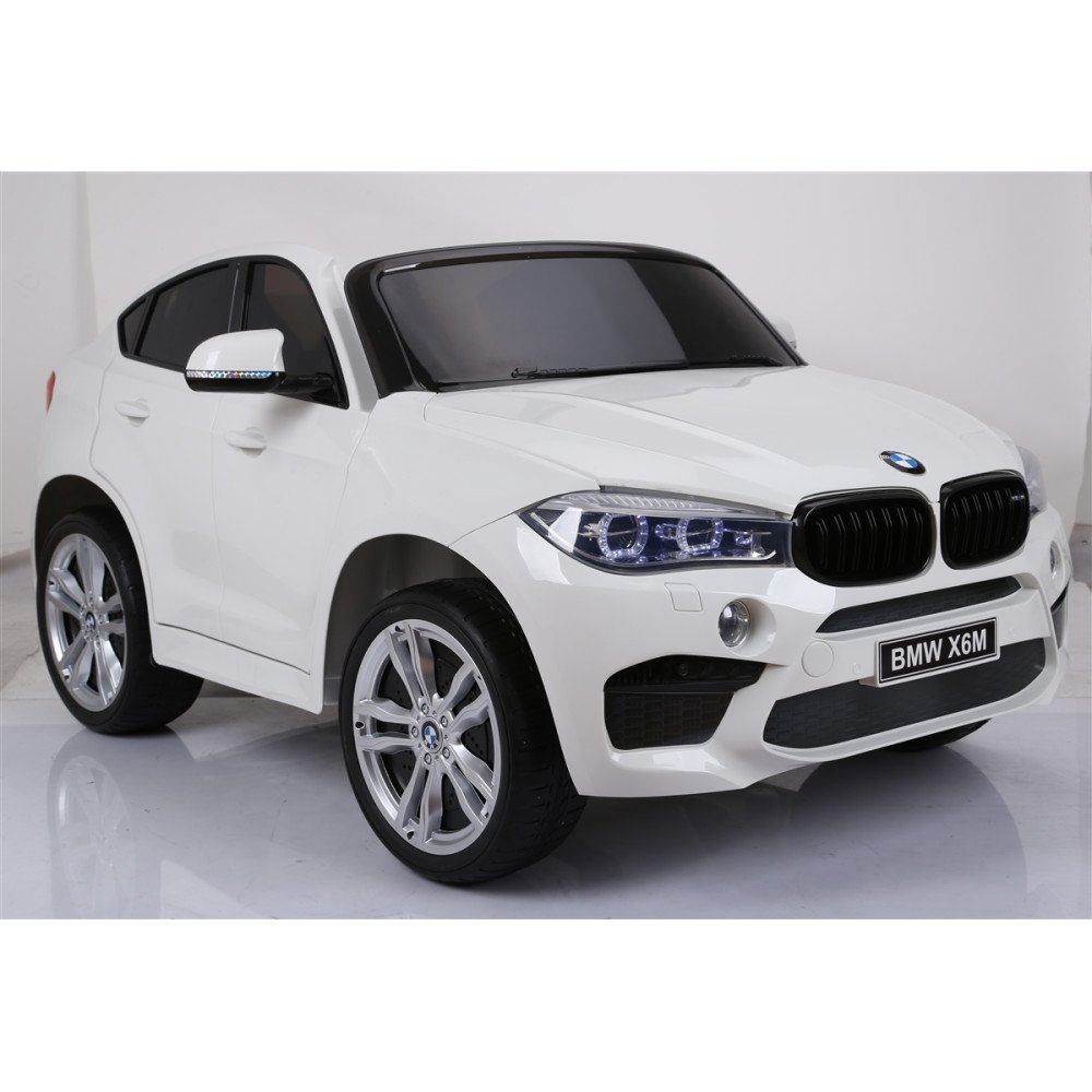 Детский электромобиль BMW X6M White 12V - JJ2168-W