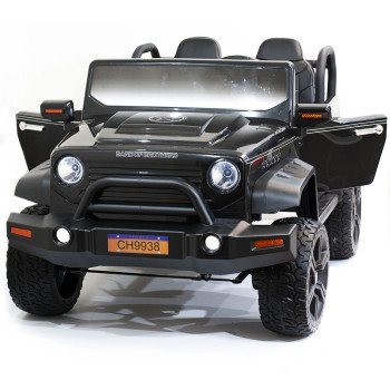 Электромобиль Jeep Hunter Black с полным приводом - CH9938