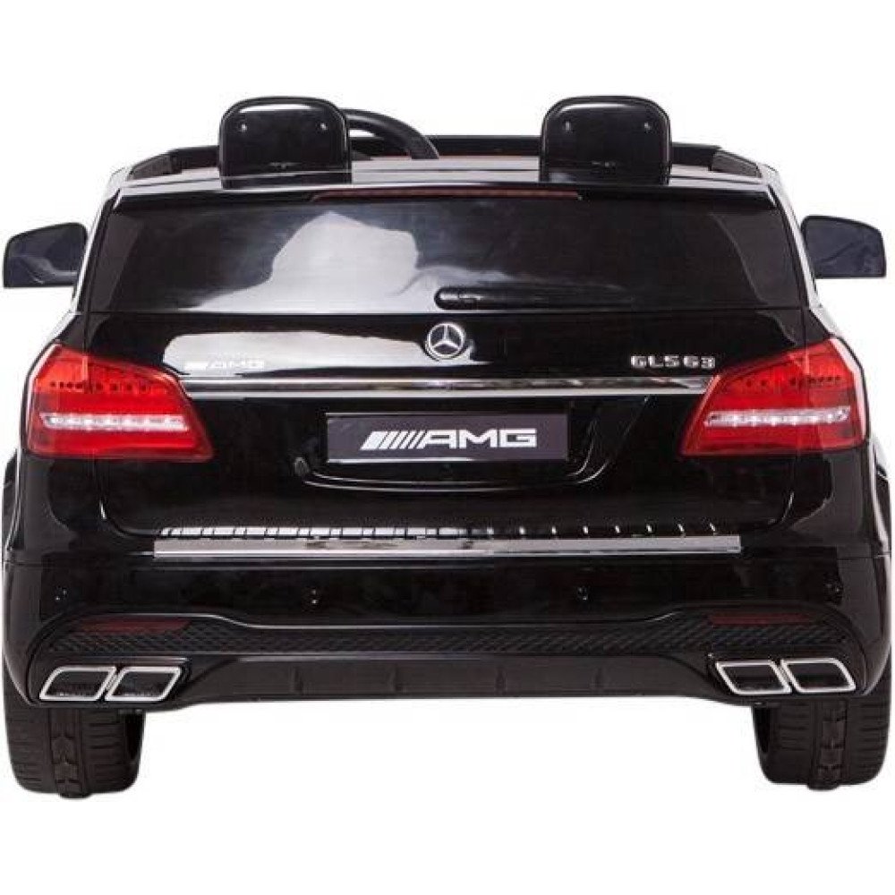 Детский электромобиль Mercedes Benz GLS63 LUXURY 4WD 12V MP4 - Black - HL228-LUX-MP4