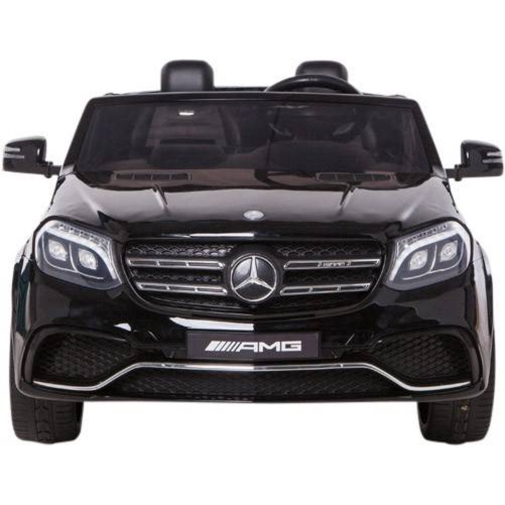 Детский электромобиль Mercedes Benz GLS63 LUXURY 4WD 12V MP4 - Black - HL228-LUX-MP4
