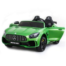 Электромобиль Harley Bella Mercedes-Benz GT R 4x4 MP3 - HL289-MATTE-GREEN-4WD