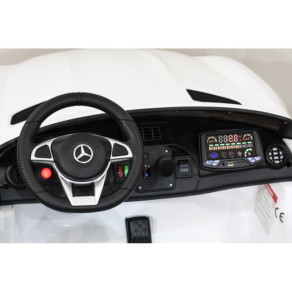 Электромобиль Harley Bella Mercedes-Benz GT R 4x4 MP3 - HL289-MATTE-GREEN-4WD
