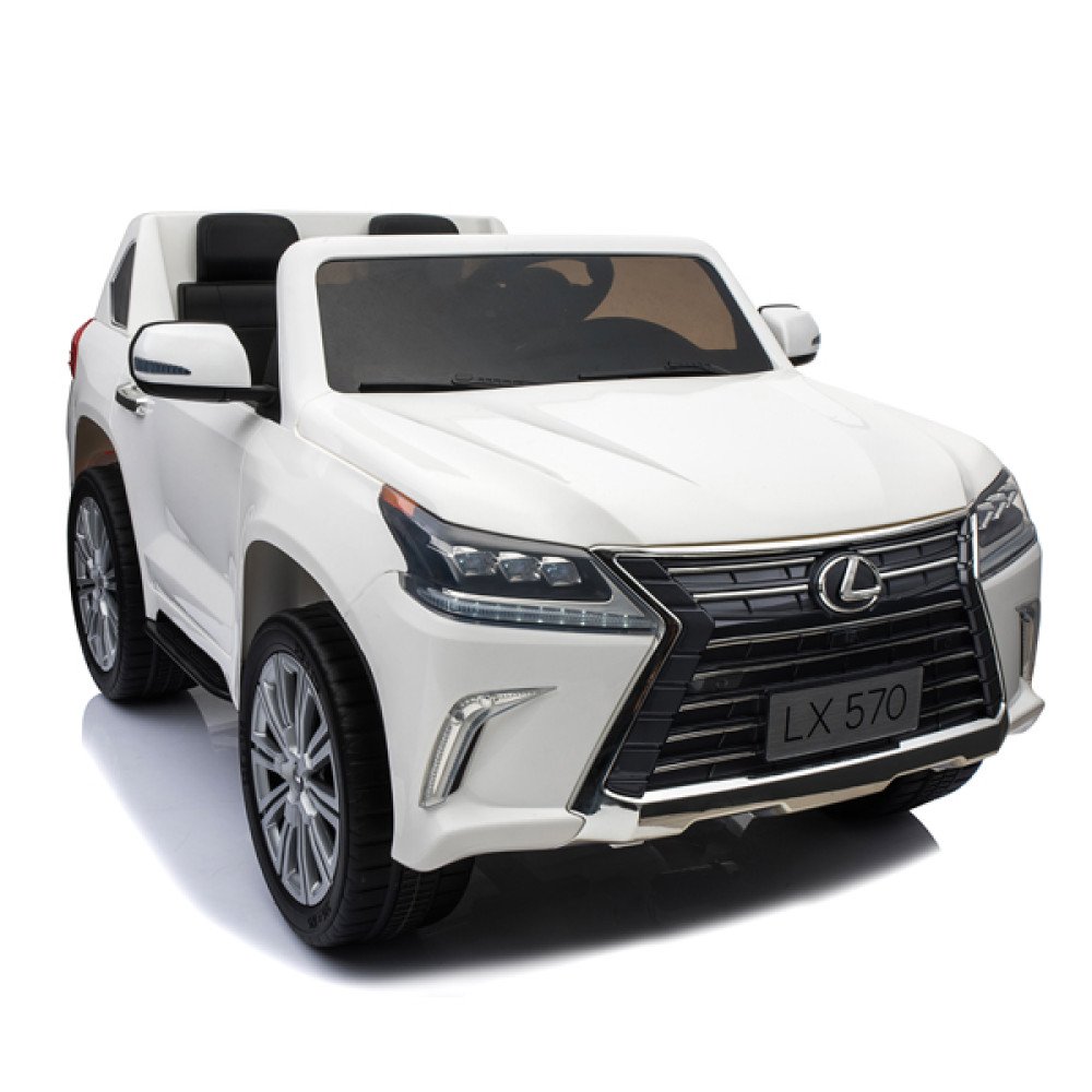 Электромобиль Lexus LX570 DK-LX570-WHITE, полный привод, пульт ДУ