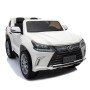 Электромобиль Lexus LX570 DK-LX570-WHITE, полный привод, пульт ДУ