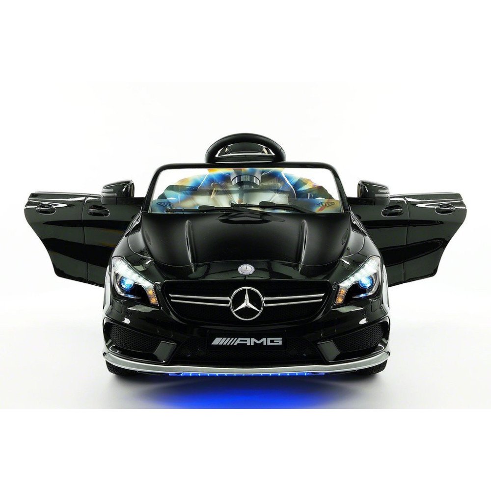 Детская машина Mercedes CLA45 AMG LUXURY Black 12V - SX1538-E