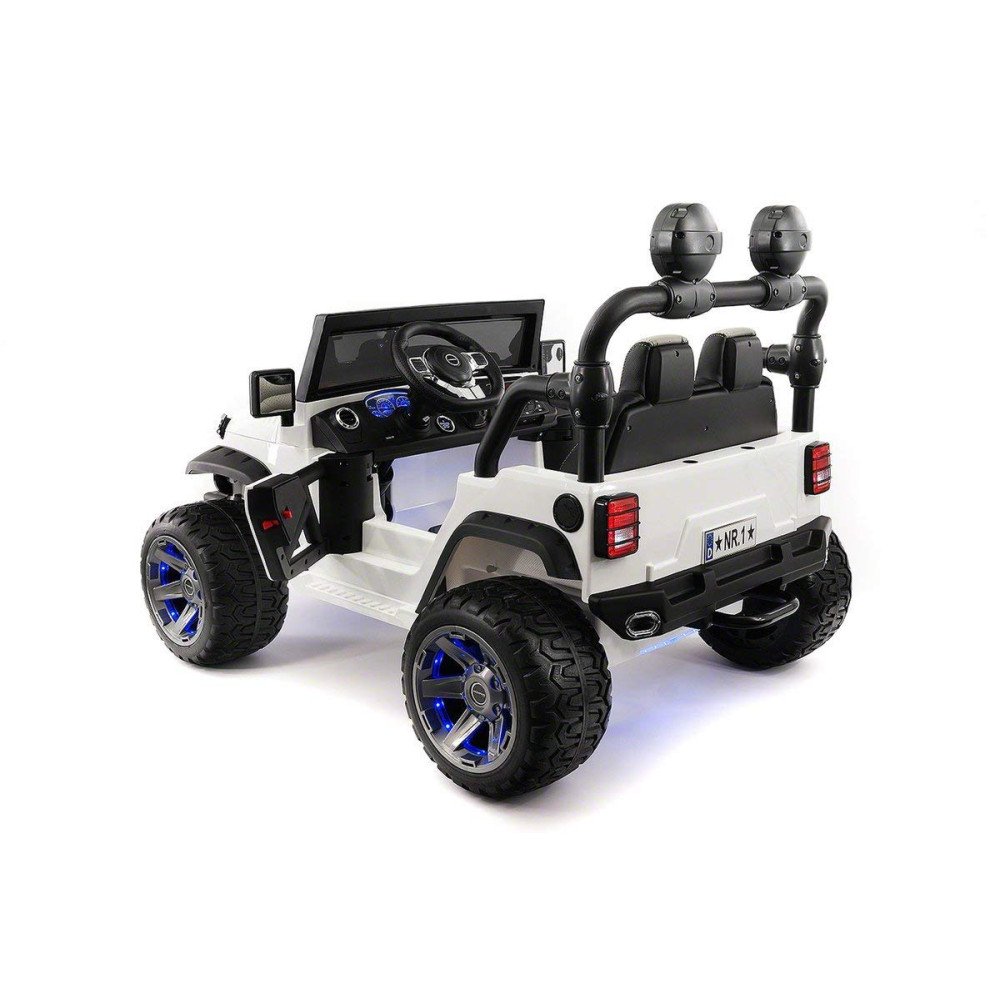 Электромобиль Jeep Wrangler White 4WD - SX1718-A