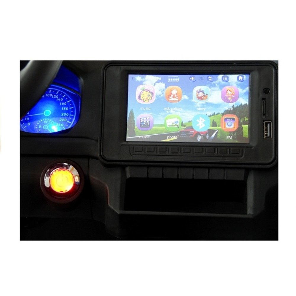 Детский электромобиль Volkswagen Amarok Black 4WD MP4 - DMD-298-BLACK-MP4