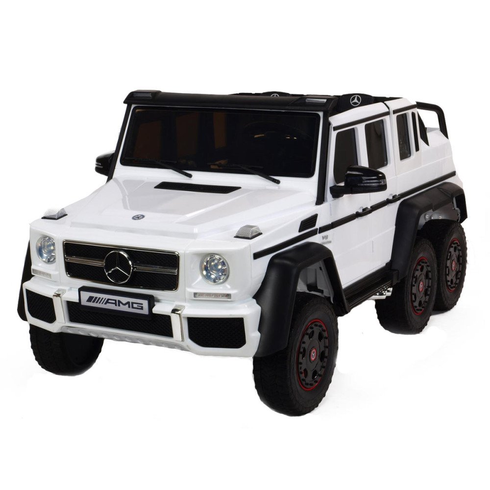 Двухместный электромобиль Mercedes Benz G63 6x6 4WD - ABL1801-WHITE