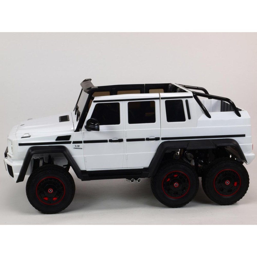 Двухместный электромобиль Mercedes Benz G63 6x6 4WD - ABL1801-WHITE