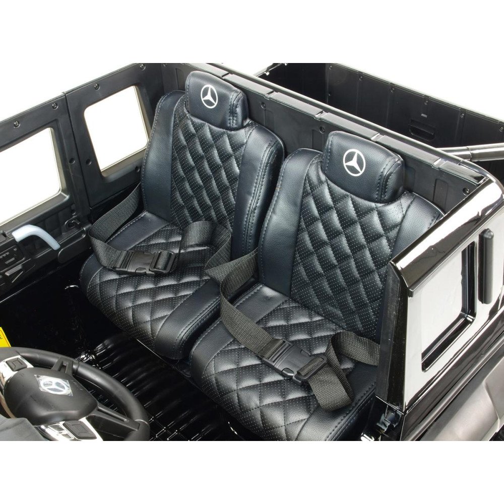 Детский двухместный электромобиль Mercedes Benz G63 6x6 4WD - ABL1801-BLACK-PAINT