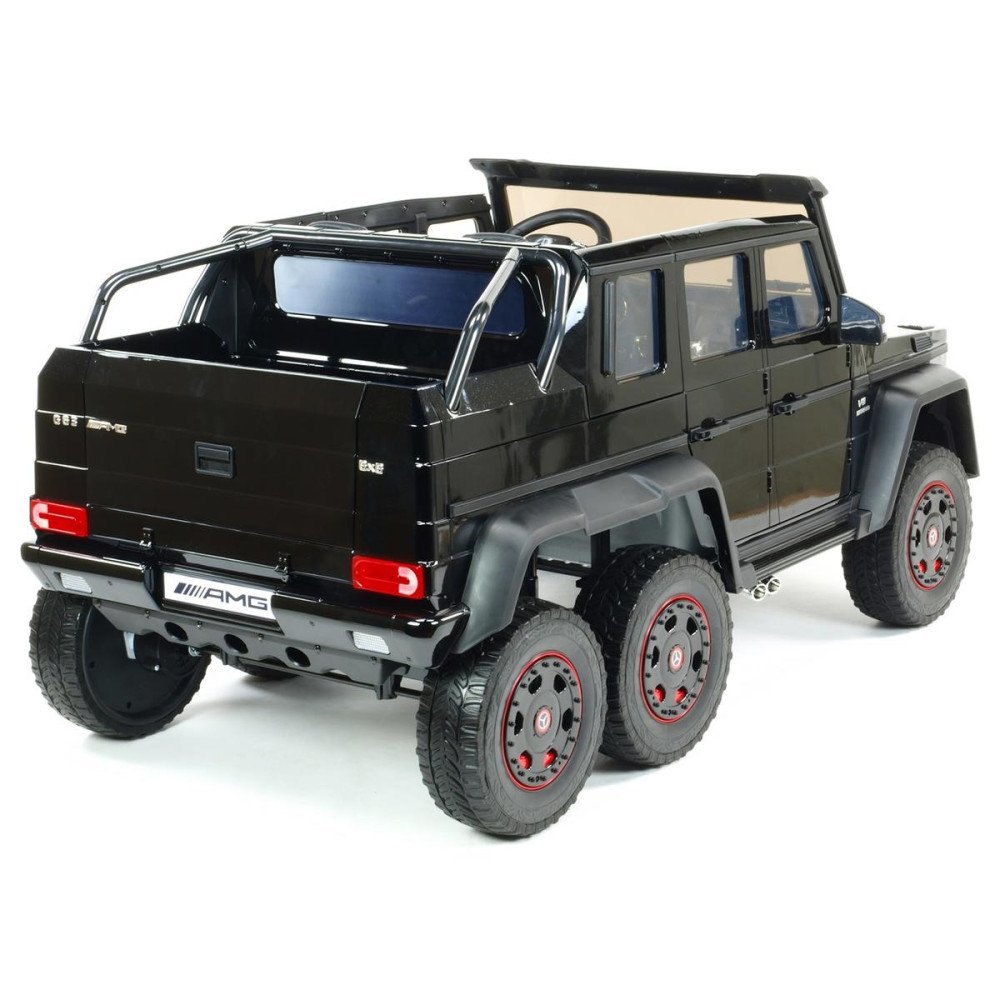 Детский двухместный электромобиль Mercedes Benz G63 6x6 4WD - ABL1801-BLACK-PAINT
