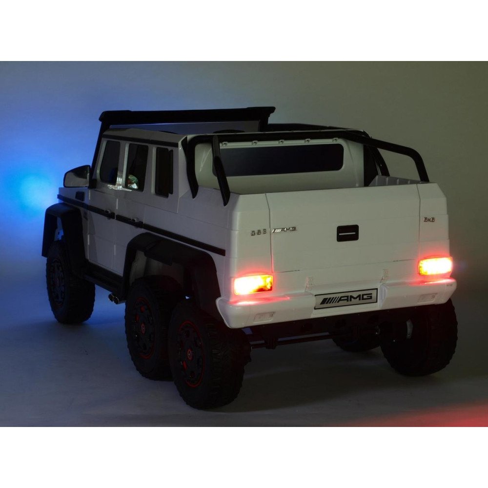 Детский двухместный электромобиль Mercedes Benz G63 6x6 4WD - ABL1801-BLACK-PAINT