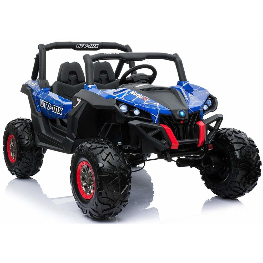 Полноприводный электромобиль Blue Spider UTV-MX Buggy 12V - XMX603-BLUE-PAINT