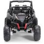 Двухместный электромобиль багги Black Carbon UTV-MX Buggy 12V MP4 - XMX603-BLACK-PAINT-MP4