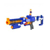 Автомат "BlazeStorm" с мягкими пулями на батарейках + лазер - 7056