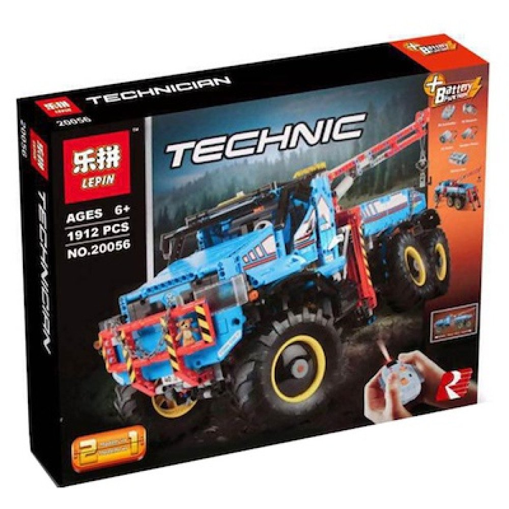 Конструктор Lepin 20056 Аварийный внедорожник 6х6 - Technic 42070