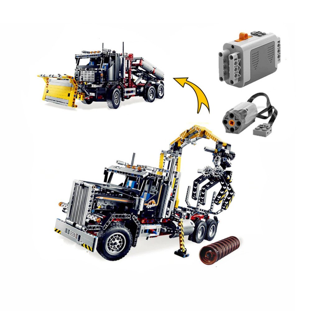 Конструктор Lepin 20059 Грузовой Лесопогрузчик - Technic 9397