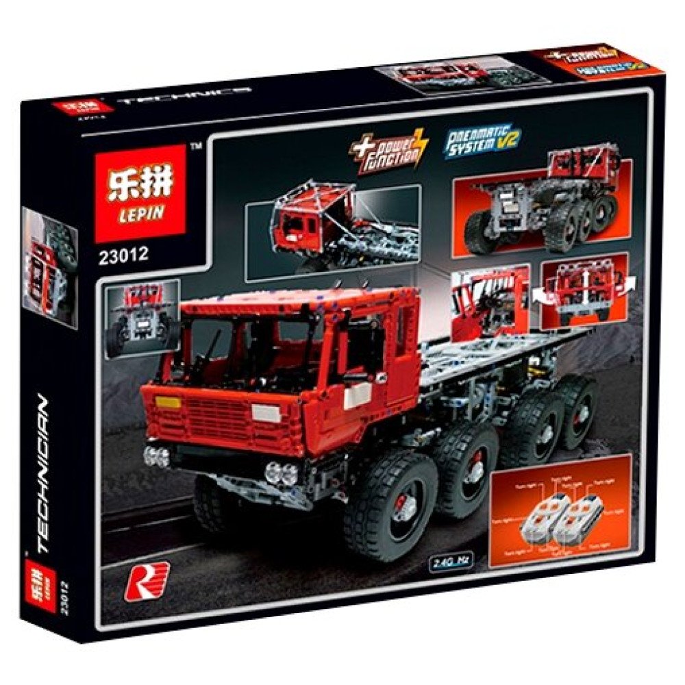 Конструктор Lepin 23012 Tatra 813 Trial Truck 8x8 - Technic 1963