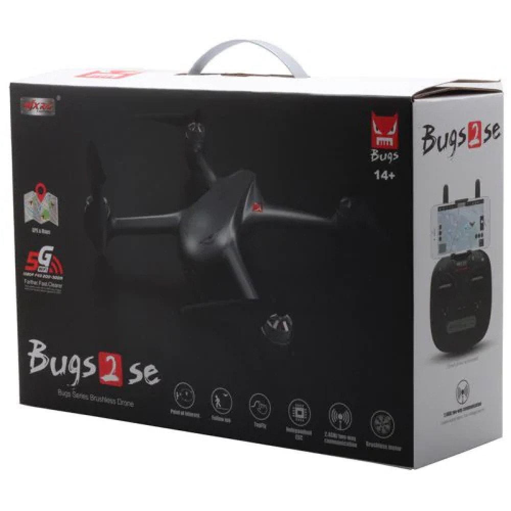 Радиоуправляемый квадрокоптер MJX Bugs 2SE WiFi FPV GPS RTF 2.4G - MJX B2SE