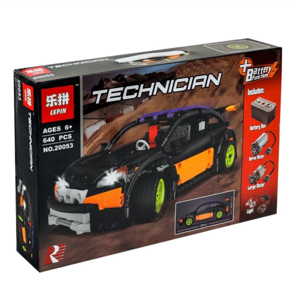 Конструктор Lepin Technics 20053 The Hatchback Type-R - Technic 6604