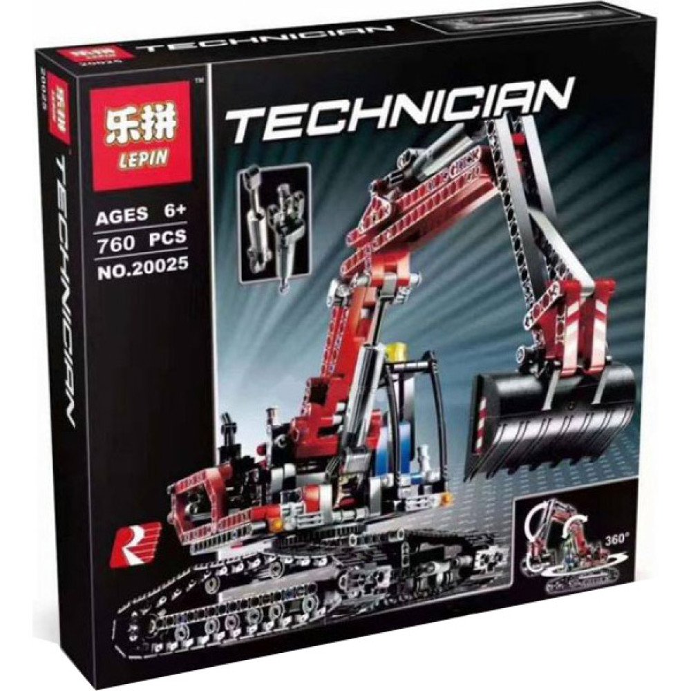 Конструктор Lepin Technics 20025 Экскаватор - Technic 8294