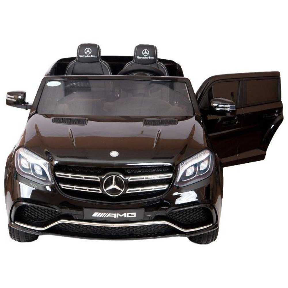 Детский электромобиль Mercedes Benz GLS63 LUXURY 4WD 12V MP4 - Black - HL228-LUX-MP4