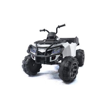 Детский полноприводный квадроцикл Grizzly Next White 4WD с пультом управления 2.4G - BDM0909