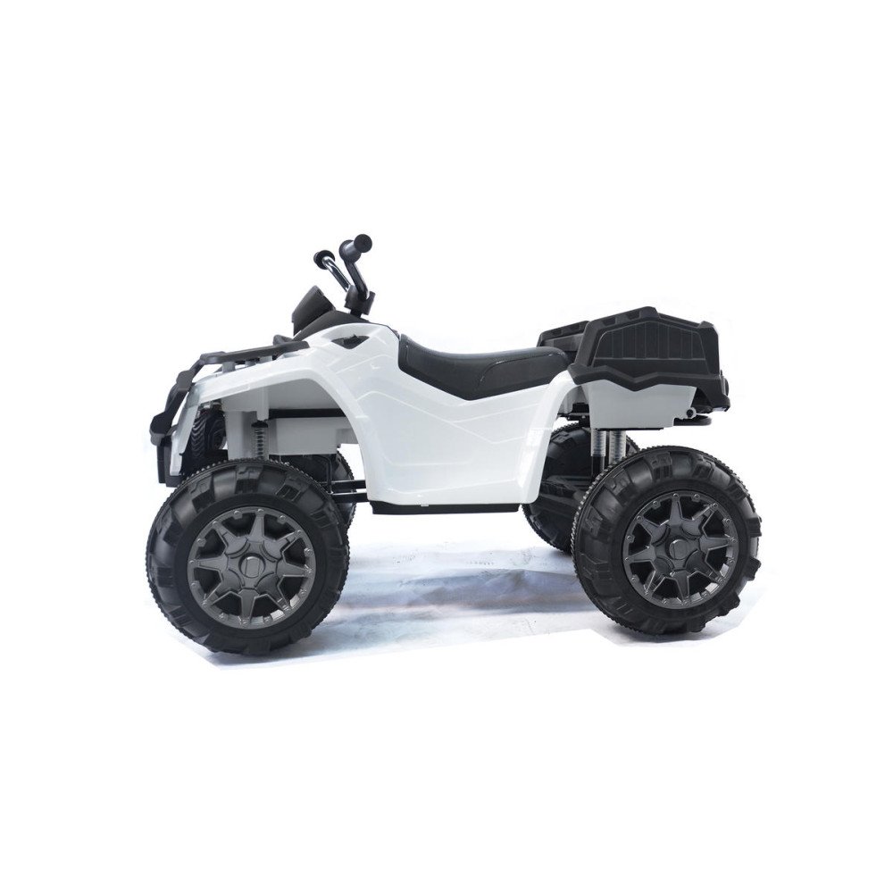 Детский полноприводный квадроцикл Grizzly Next White 4WD с пультом управления 2.4G - BDM0909