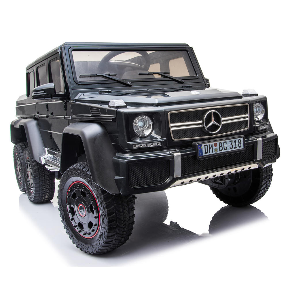 Детский шестиколесный электромобиль Merсedes-Benz G63 AMG Black 4WD - DMD-318-BLACK-PAINT
