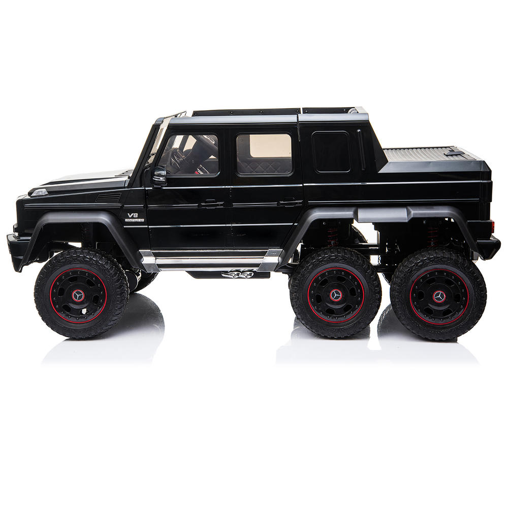 Детский шестиколесный электромобиль Merсedes-Benz G63 AMG Black 4WD - DMD-318-BLACK-PAINT