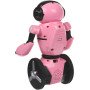 Розовый робот WL toys F4 c WiFi FPV камерой, управление через APP - WLT-F4-PINK