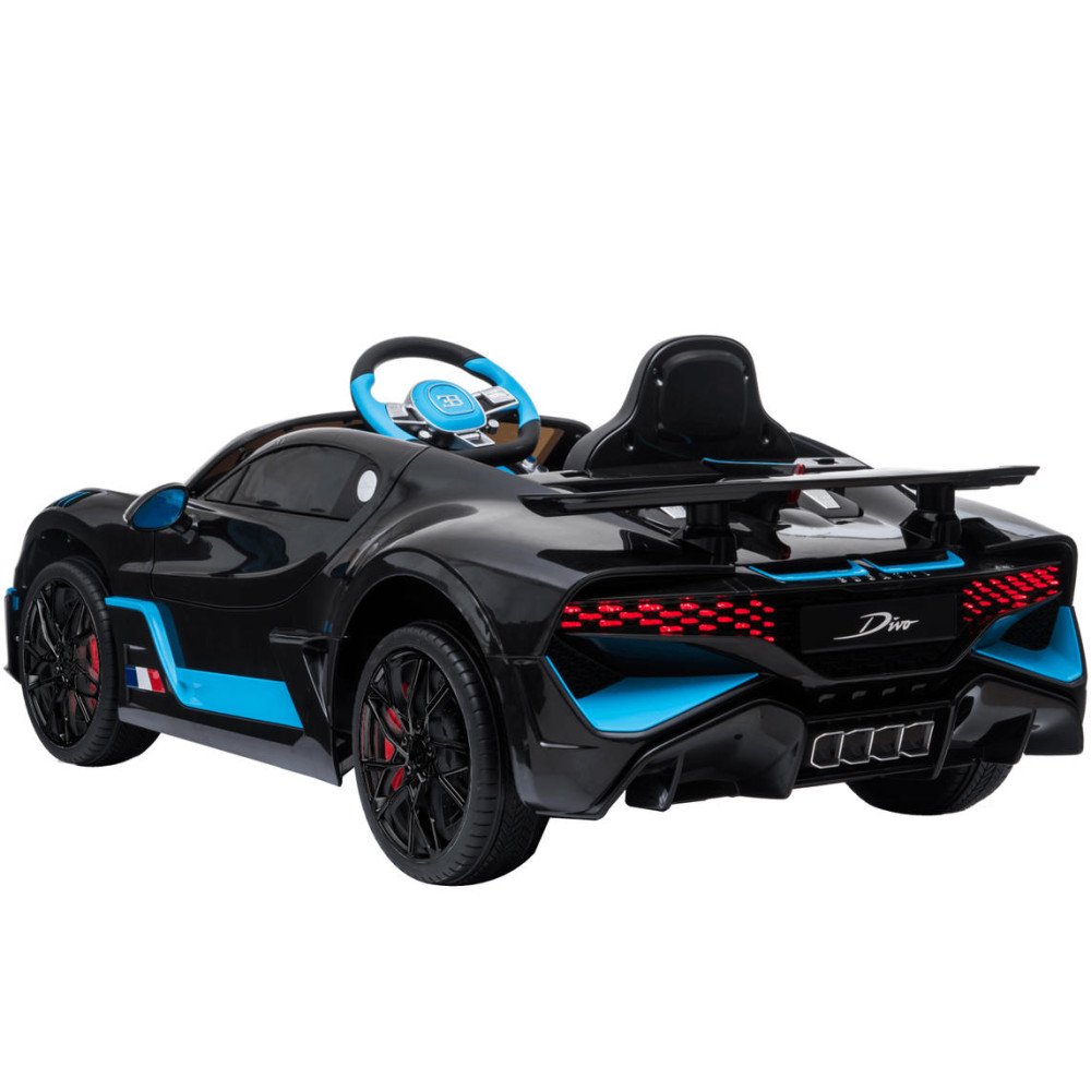 Детский Bugatti Divo 12V - BLACK - HL338