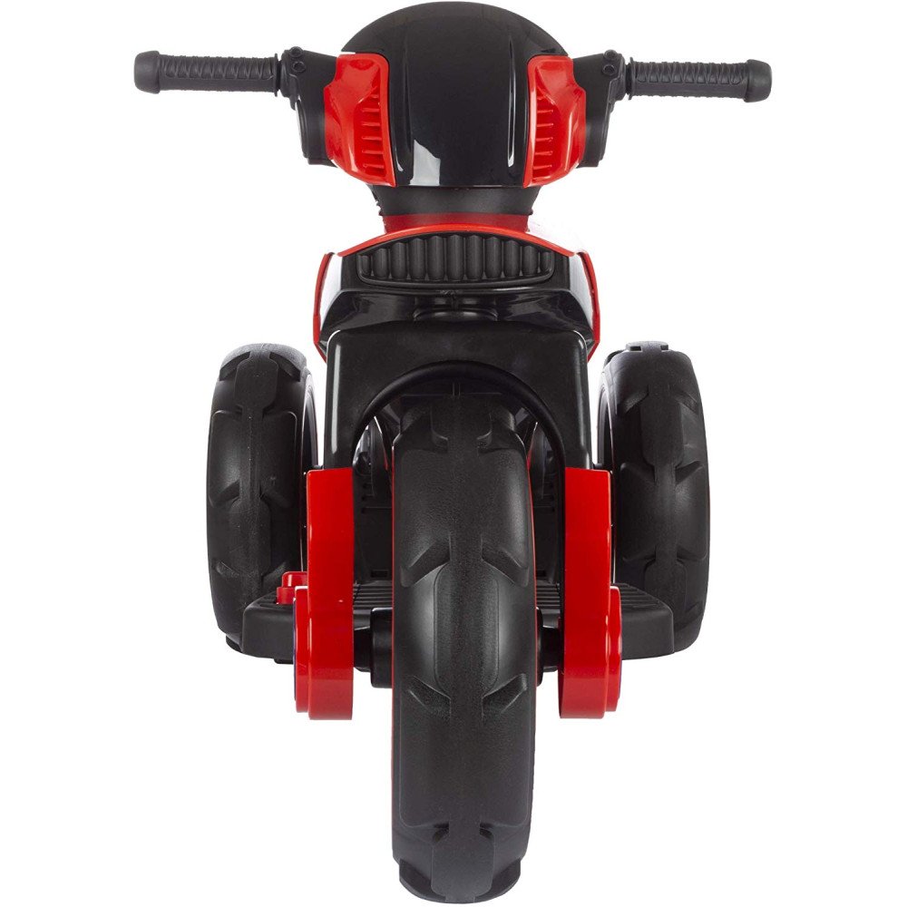 Детский мотоцикл на аккумуляторе Y-MAXI Police Red - SW198A-RED