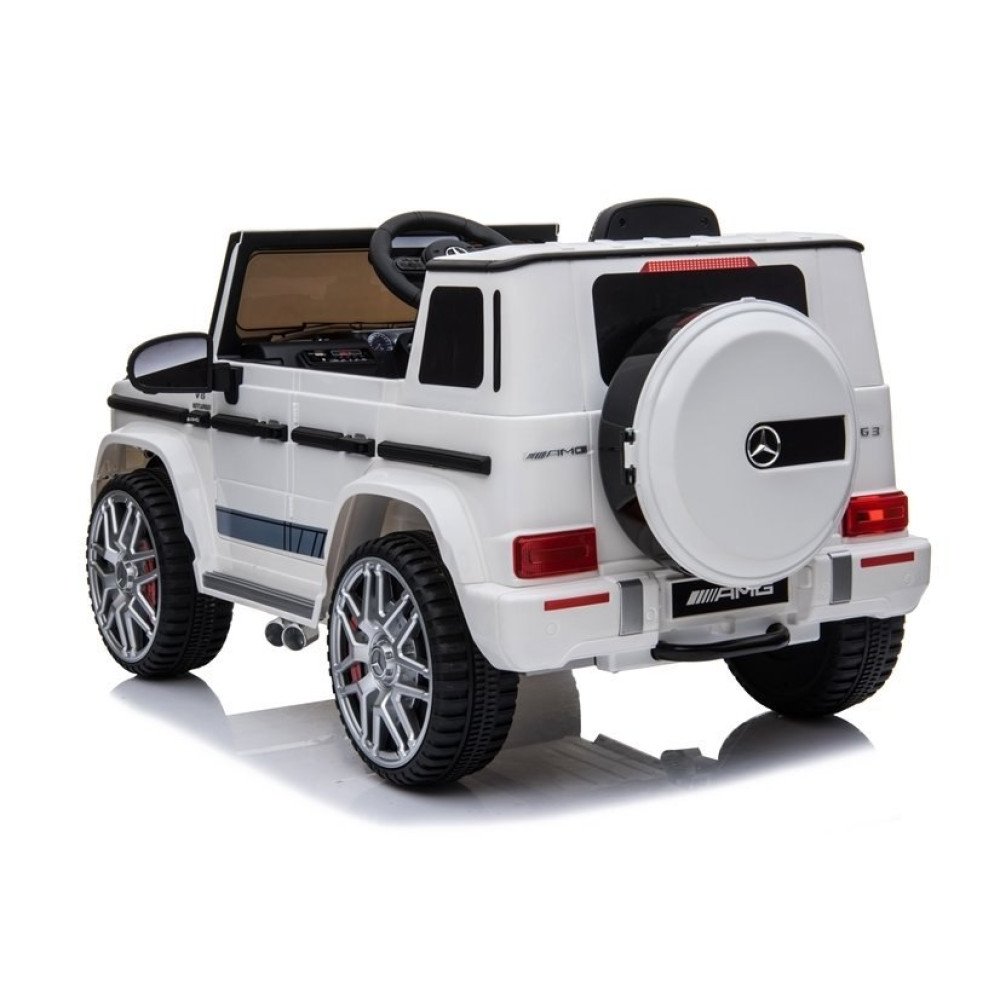 Электромобиль Mercedes-Benz G63 AMG White 12V - BBH-0002