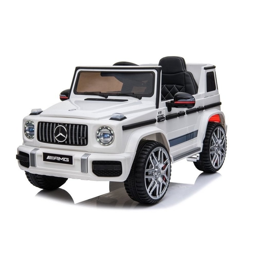 Электромобиль Mercedes-Benz G63 AMG White 12V - BBH-0002