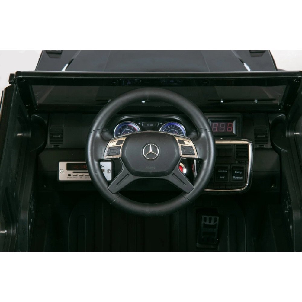 Детский шестиколесный электромобиль Merсedes-Benz G63 AMG Black 4WD - DMD-318-BLACK-PAINT