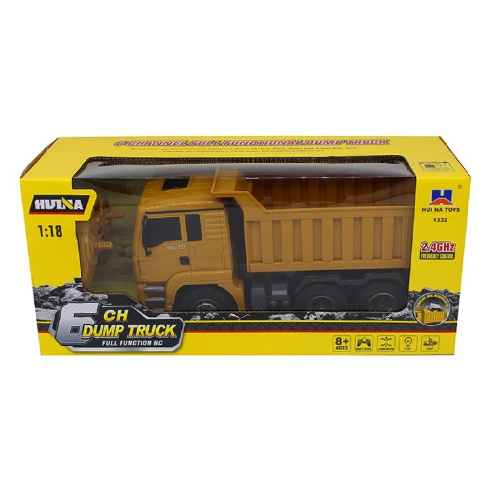 Радиоуправляемый самосвал HUI NA TOYS HN1332 масштаб 1:18 2.4G - HN1332