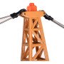 Радиоуправляемый башенный кран HUI NA TOYS масштаб 1:14 2.4G - HN1585