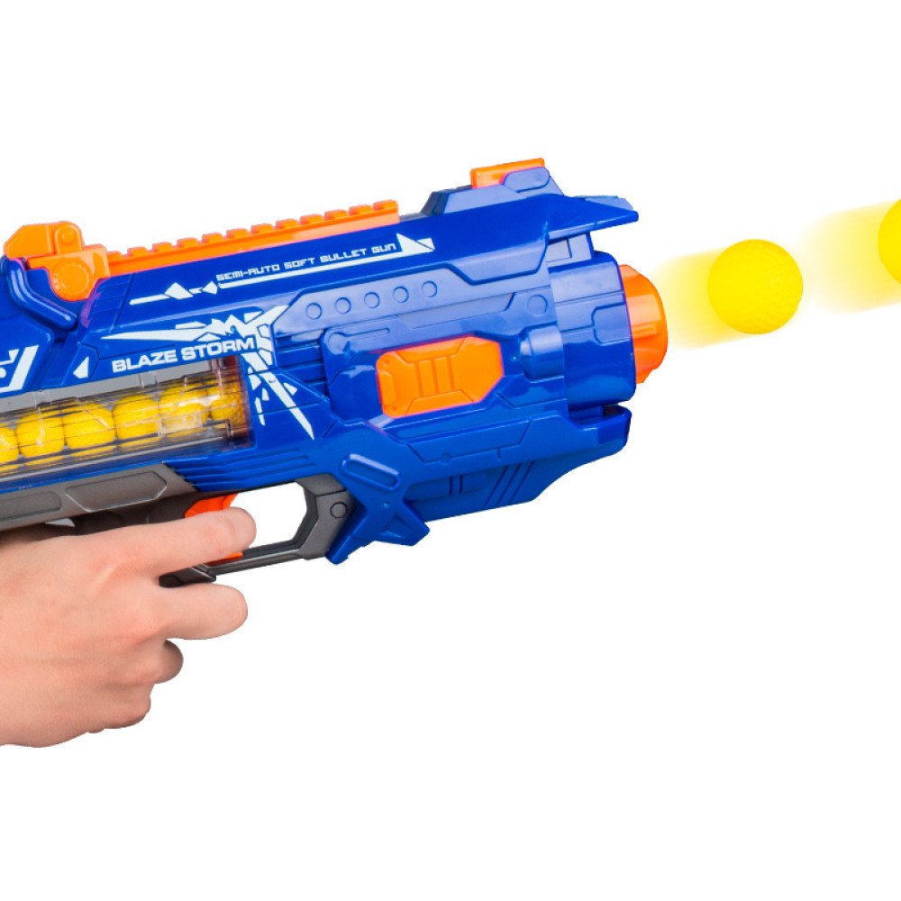 Автомат с мягкими пулями на батарейках ZC7073