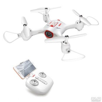 Радиоуправляемый квадрокоптер SYMA X23W FPV Wi-Fi с камерой 0.3МП - X23W