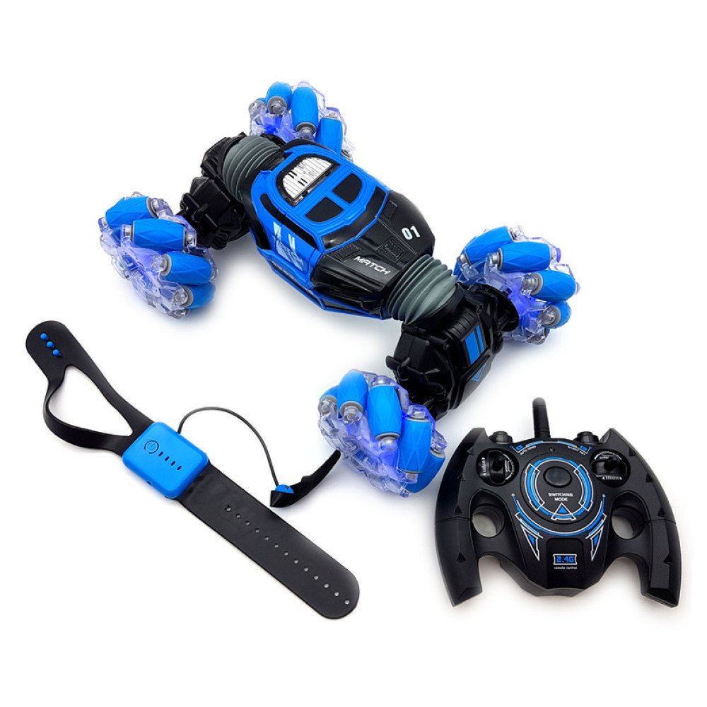 Радиоуправляемый внедорожник Твистер (часы + пульт) 1:16 - UD2196A-BLUE