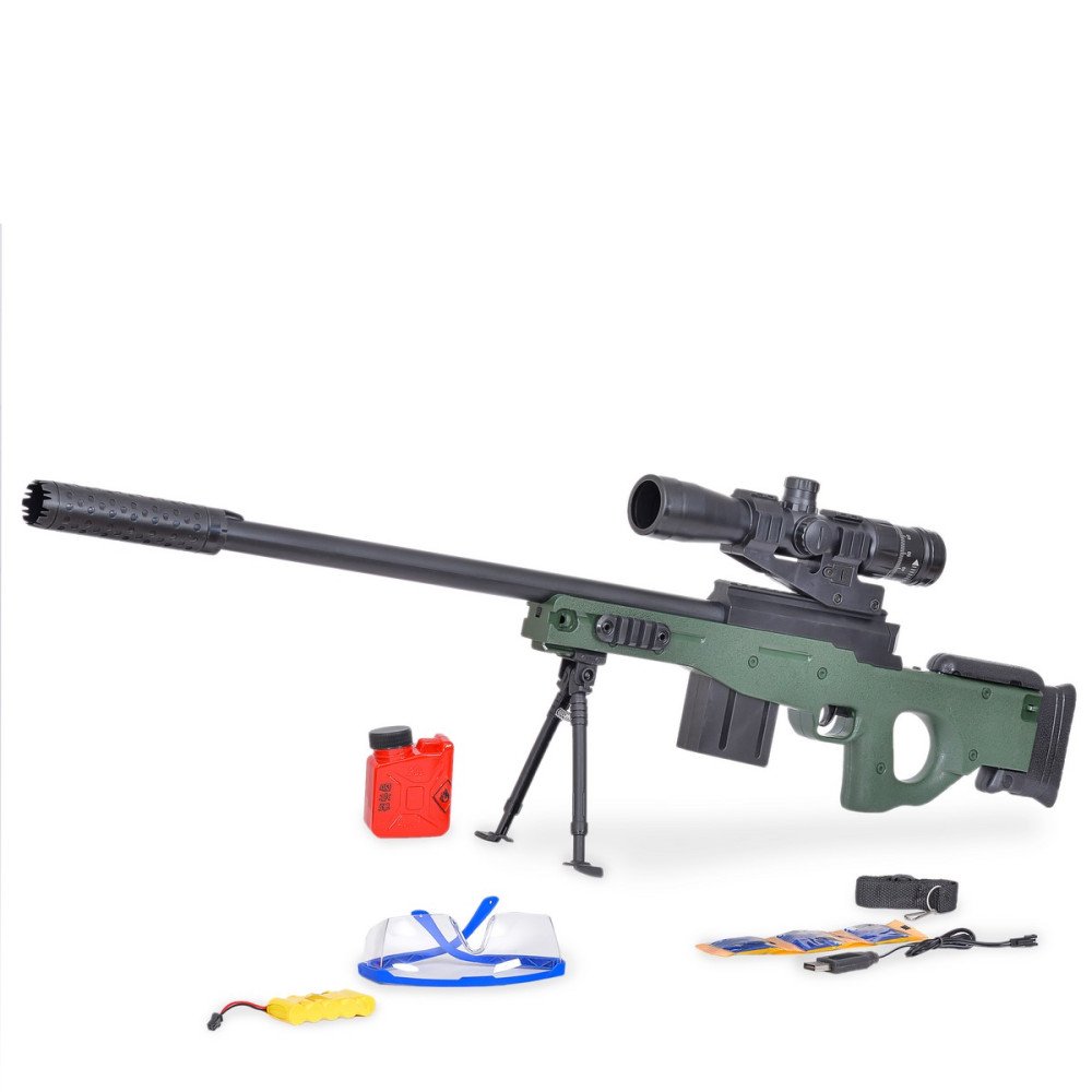 Винтовка M96 с гелевыми пулями (105см, на аккумуляторе) - 707A