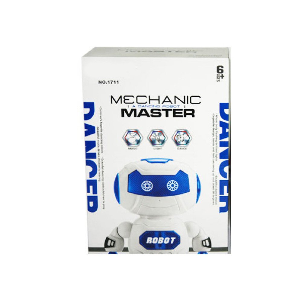 Танцующий робот на батарейках со звуком и светом - CS-1711