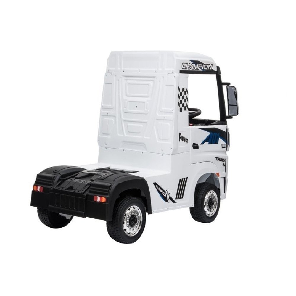 Детский электромобиль фура Mercedes-Benz Actros 4WD 12V - HL358-LUX-WHITE
