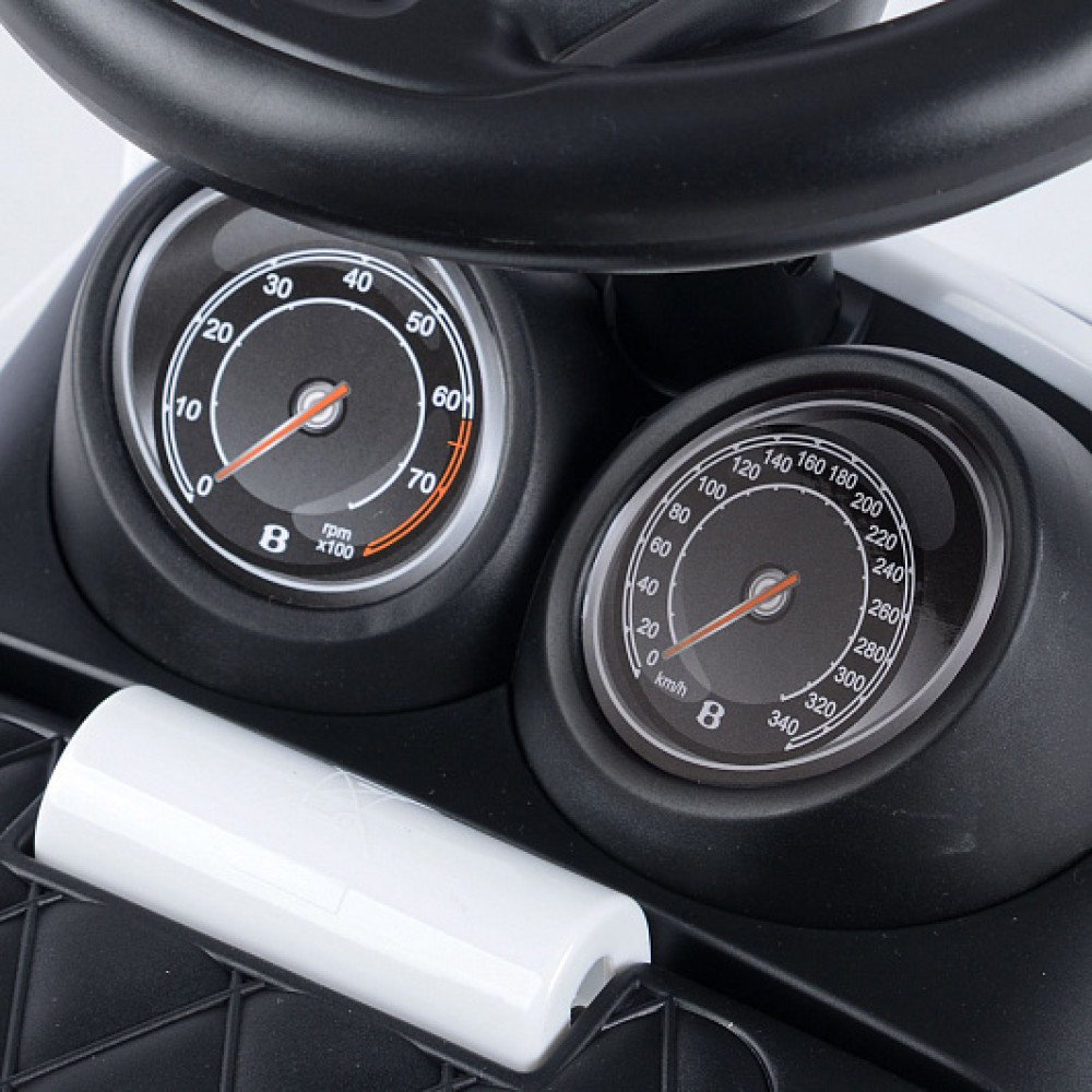Толокар каталка Bentley Continental GTC V8 White - CLB326