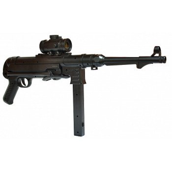 Автомат-пулемет Шмайсер с пружинным механизмом (48 см, пневматика) - M40G